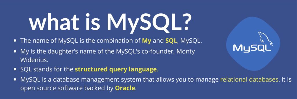 what is MySQL