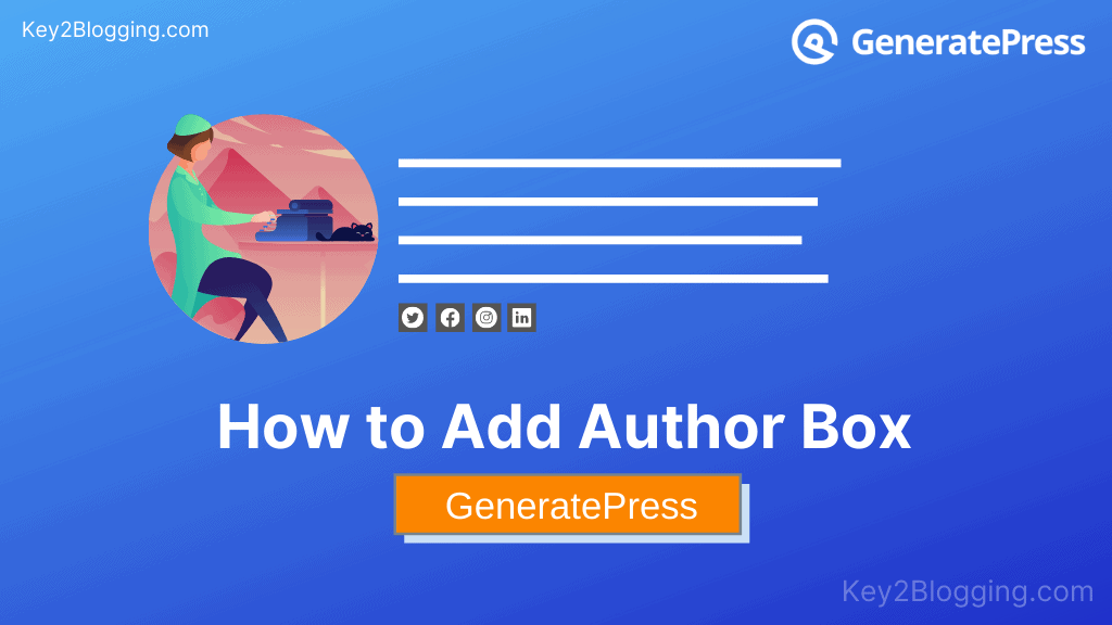 How To Add Author Box In GeneratePress Theme. [2021]