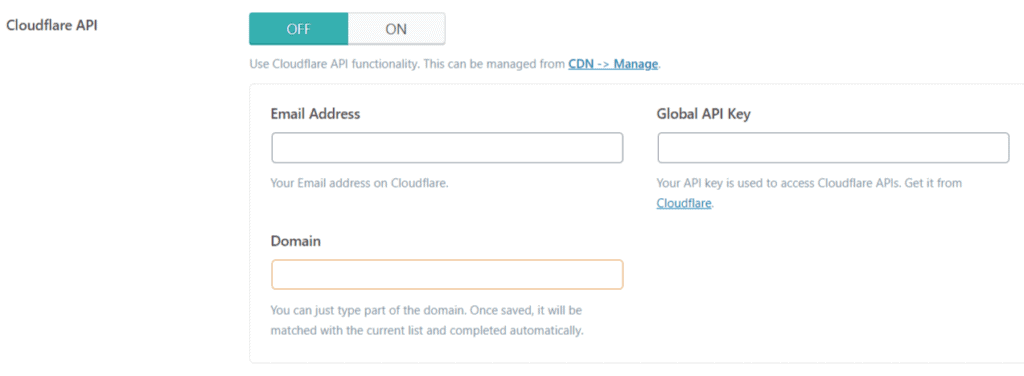 integrate cloudflare cdn with litespeed cache