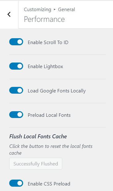 load fonts locally in Kadence theme