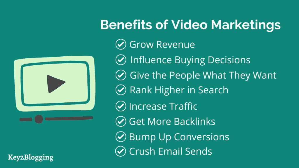 Benefits of video marketing 