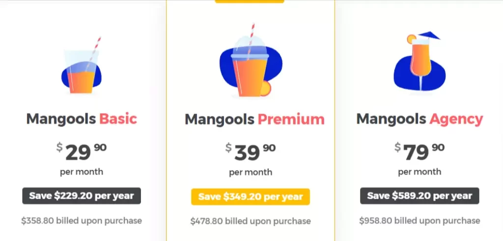 mangools pricing plans