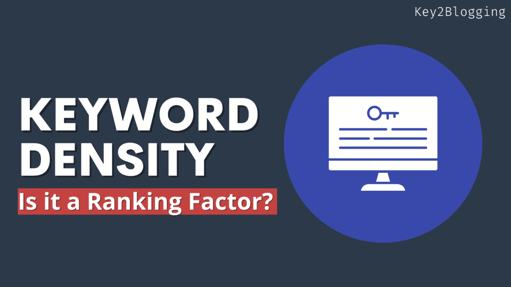 Keyword density is it a ranking factor