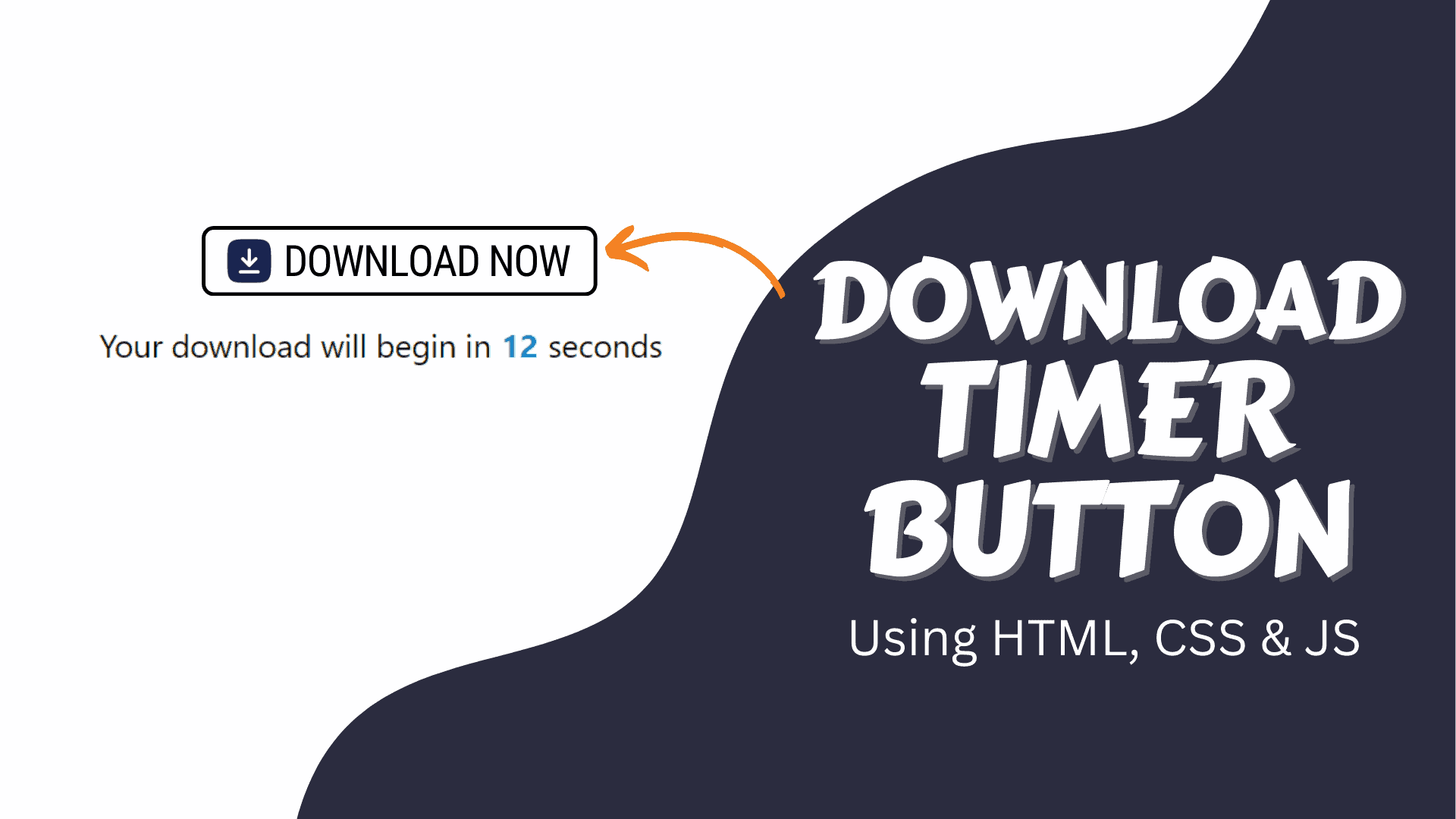 Download Timer button in Blogger
