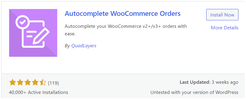 Autocomplete WooCommerce Orders Plugin