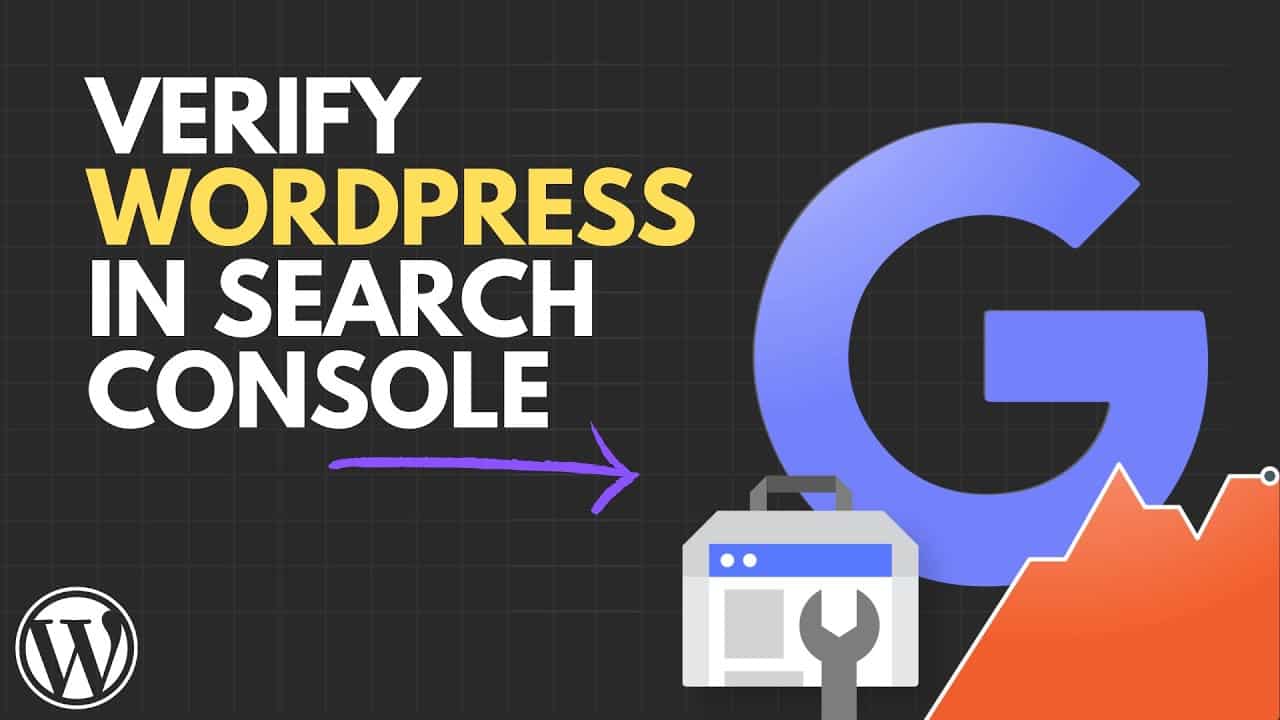 verify Wordpress in Search console