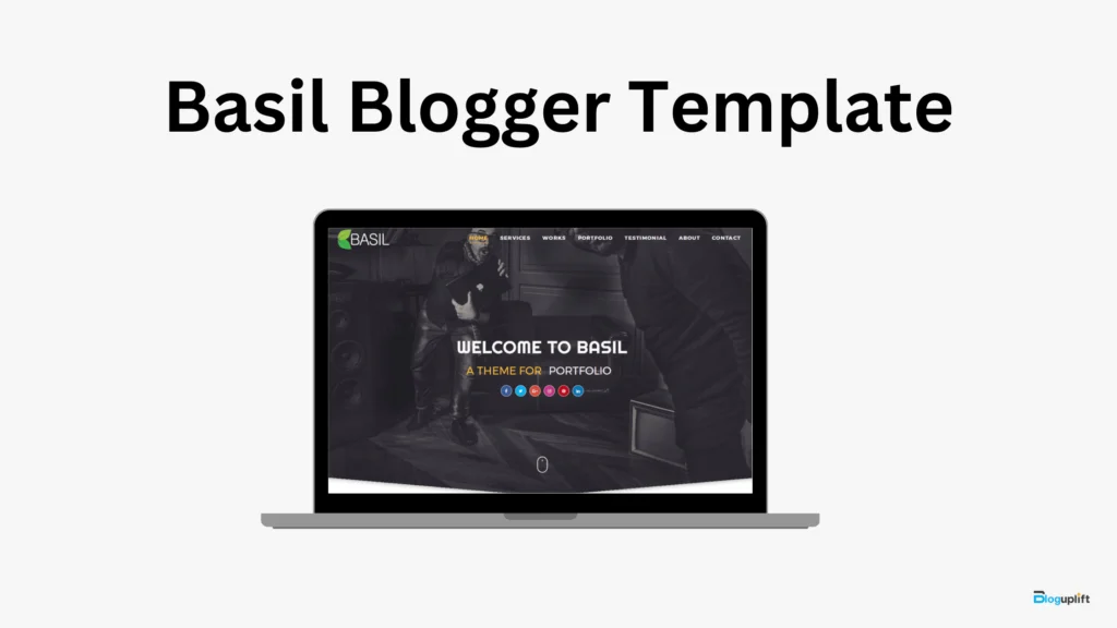 Basil Blogger Template