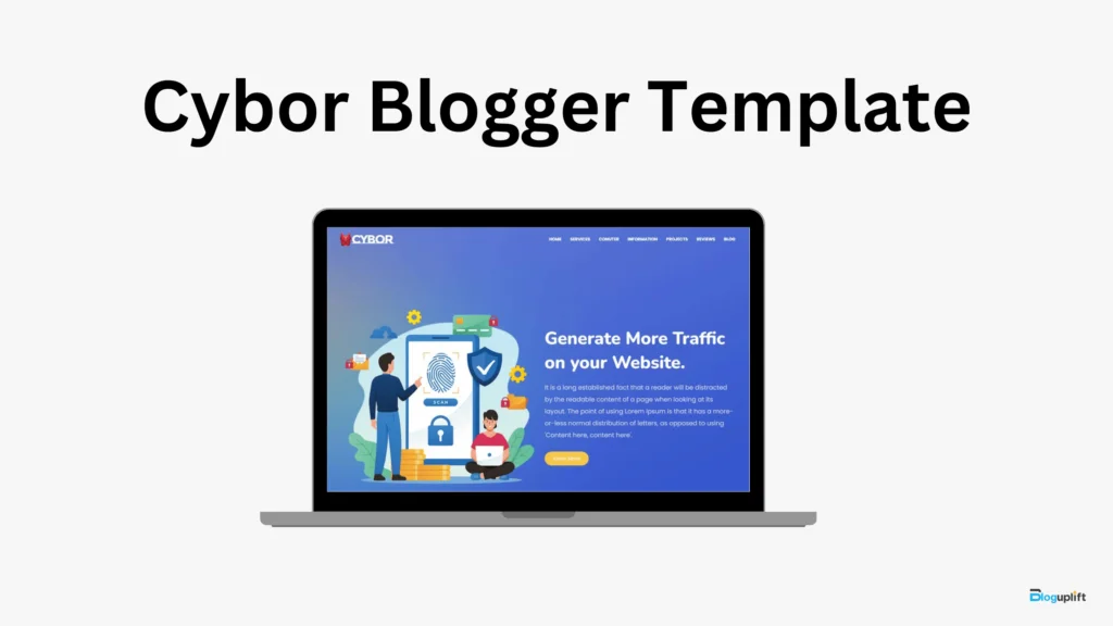 Cybor Blogger Template