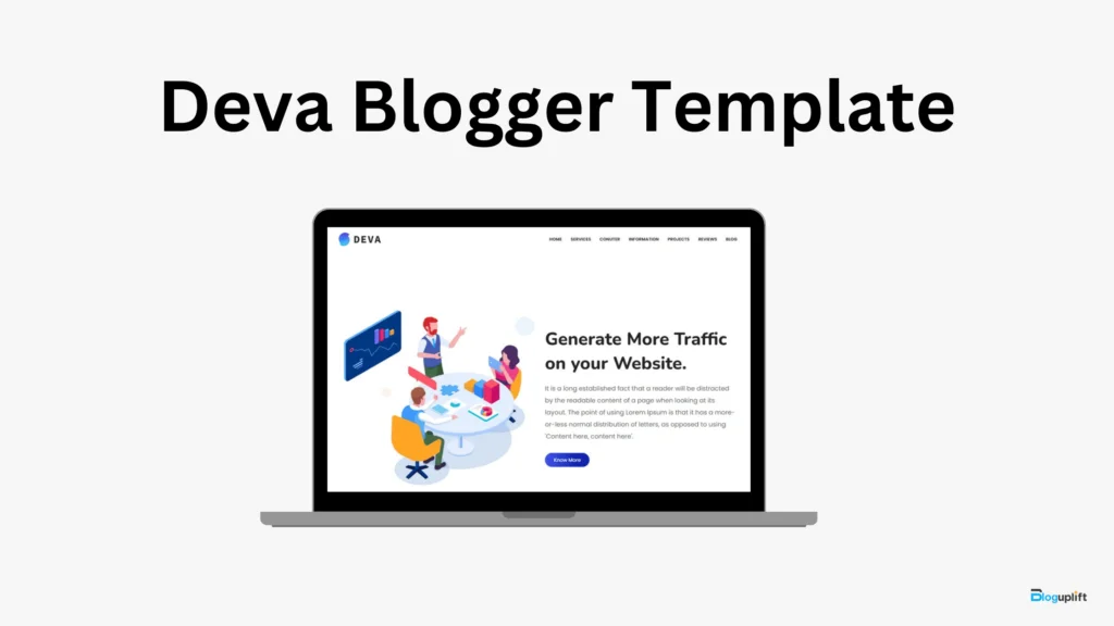 Deva Blogger Template