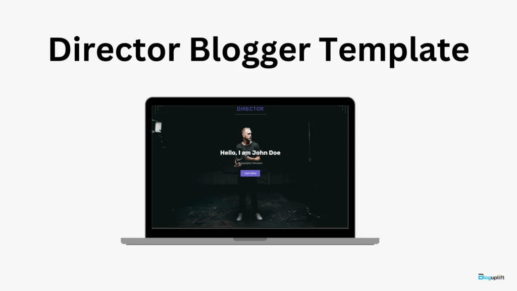 Director Blogger Template