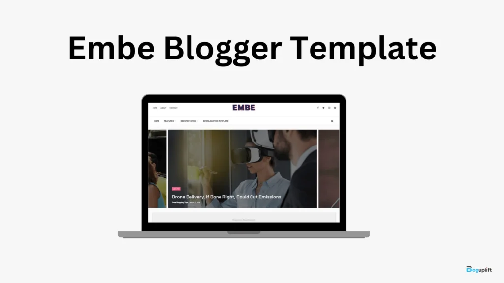 Embe Blogger Template