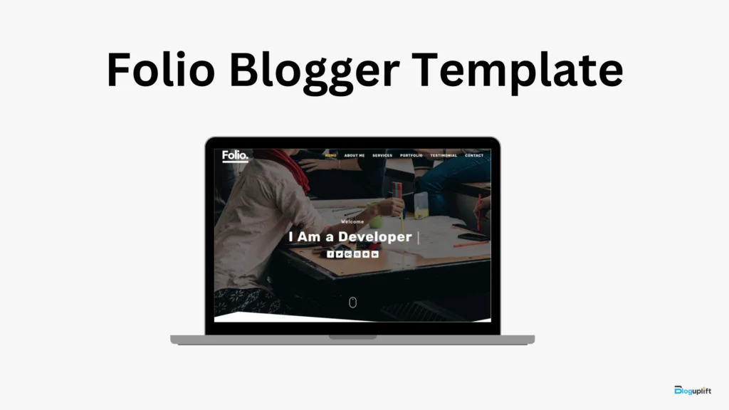 Folio Blogger Template