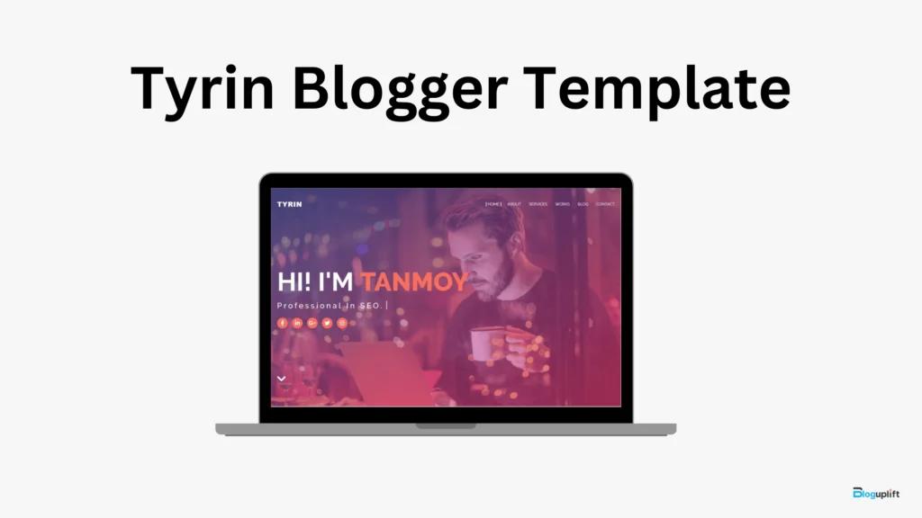 Tyrin Blogger Template