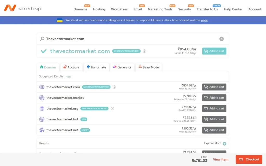 How To Register A Domain Name In Namecheap