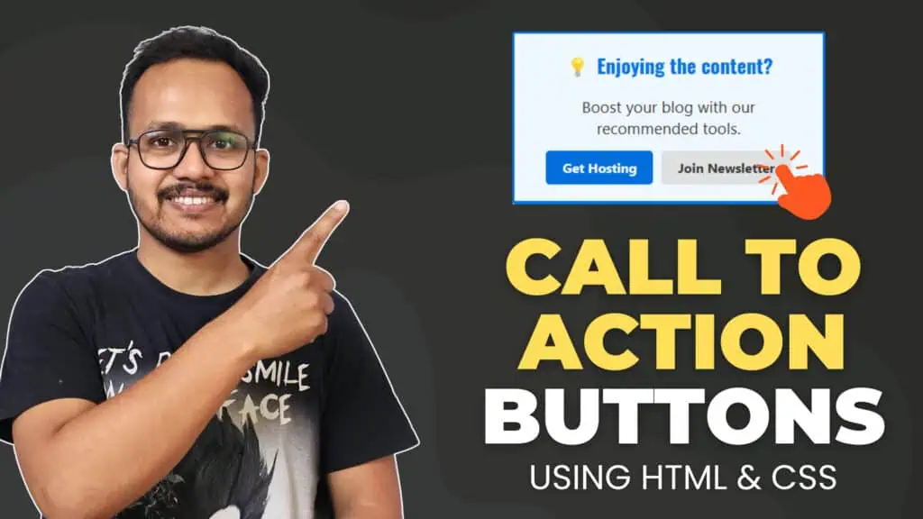 Call to action Buttons using HTML and CSS