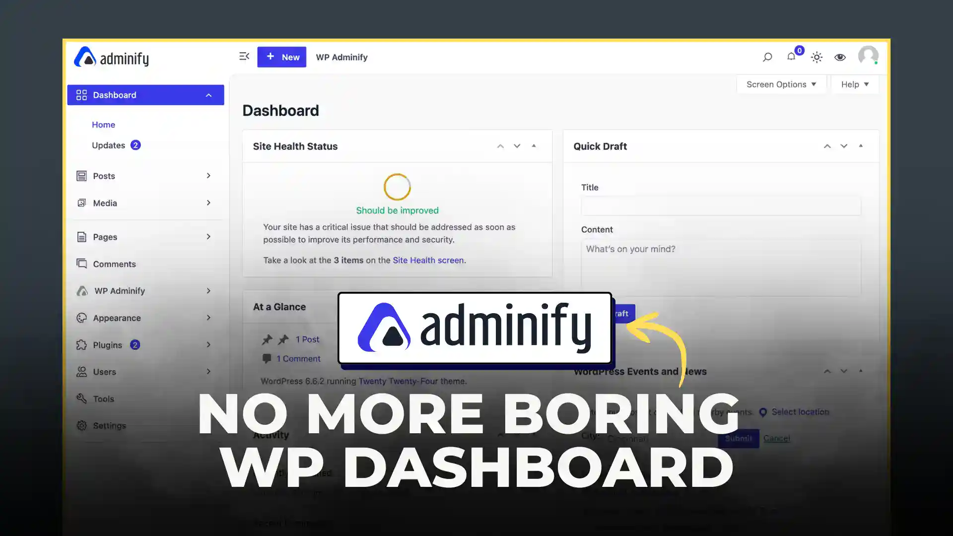 WP Adminify Review: The Best WordPress Dashboard Customization Plugin ...