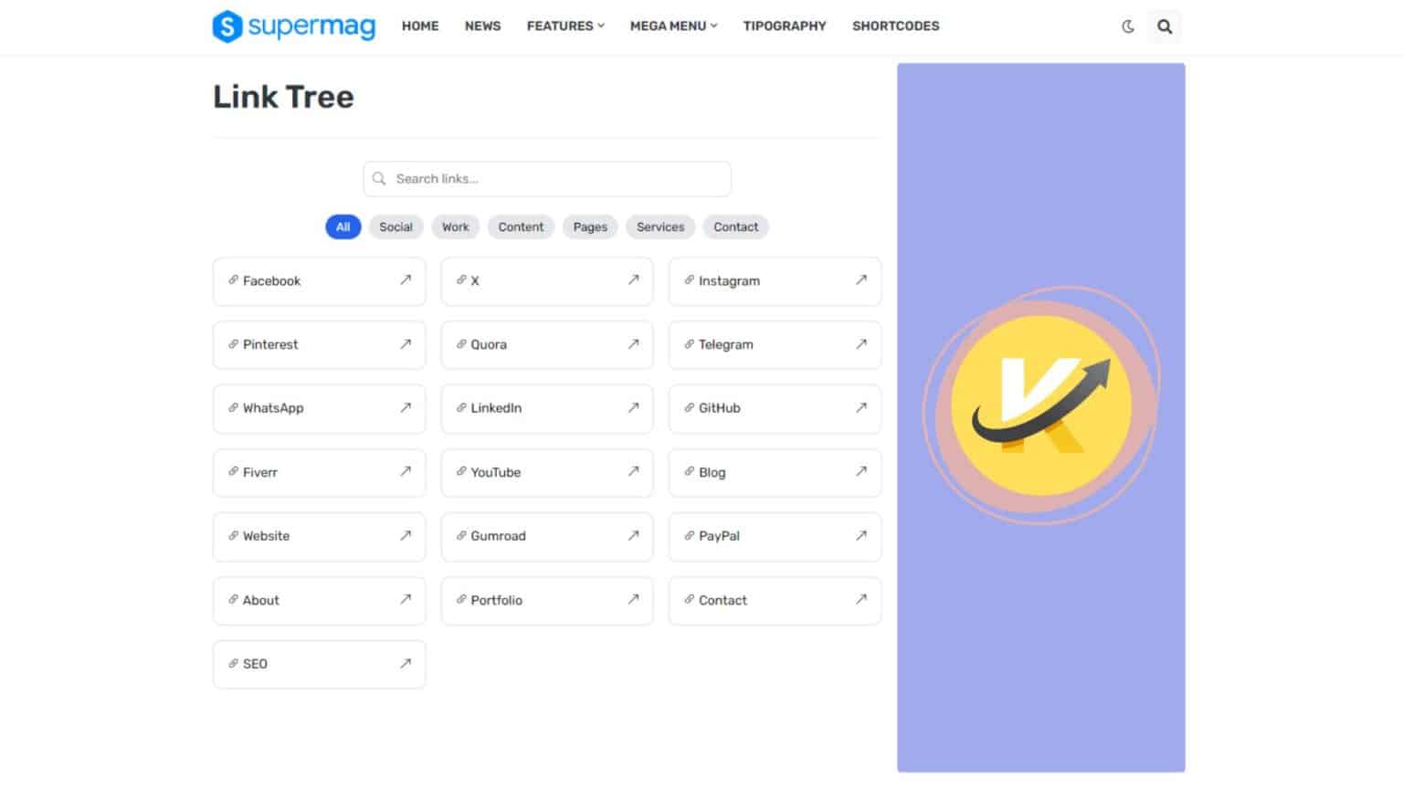 Linktree Alternative For Blogger Website (Step By Step) | Key2Blogging
