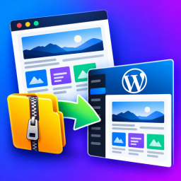 KB HTML Site Importer & Visual Editor plugin icon